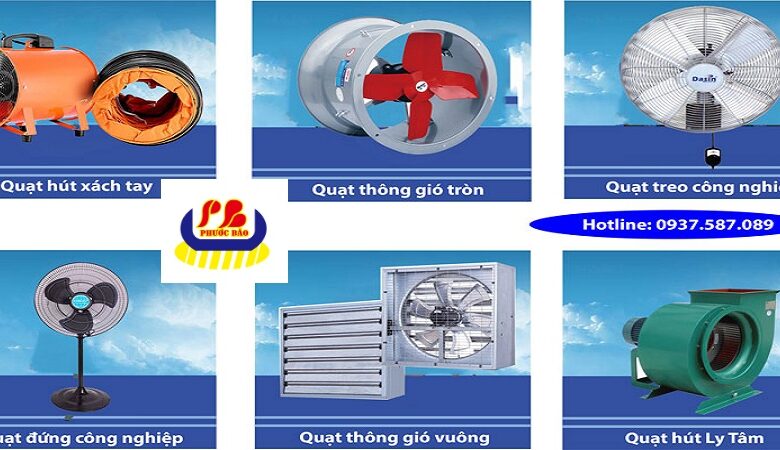 Quạt Hút Công Nghiệp Tại Bình Dương