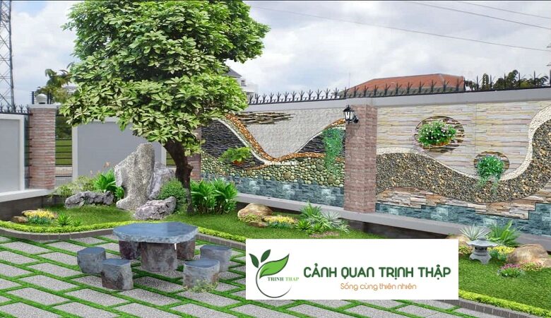 Thi Công Tiểu Cảnh Sân Vườn Tại Hoàng Mai Hà Nội