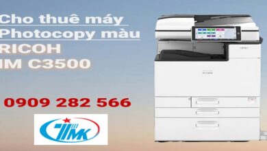 Cho thuê máy photocopy tại Dầu Tiếng