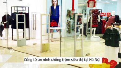 Cổng từ an ninh chống trộm siêu thị tại Hà Nội