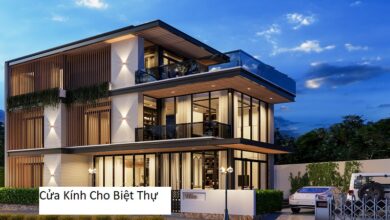 Cửa Kính Cho Biệt Thự