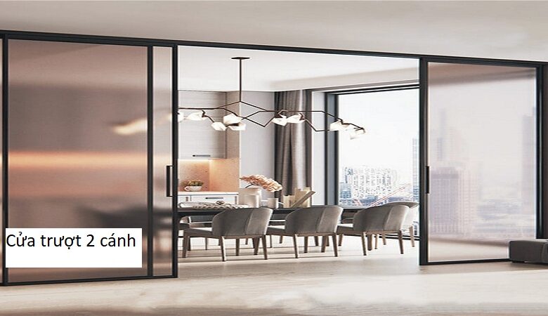 Cửa trượt 2 cánh