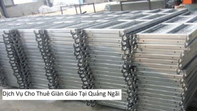 Dịch Vụ Cho Thuê Giàn Giáo Tại Quảng Ngãi