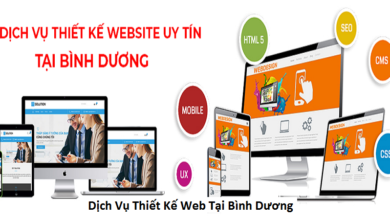 Dịch Vụ Thiết Kế Web Tại Bình Dương
