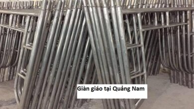 Giàn giáo tại Quảng Nam