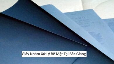 Giấy Nhám Xử Lý Bề Mặt Tại Bắc Giang