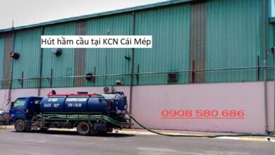 Hút hầm cầu tại KCN Cái Mép
