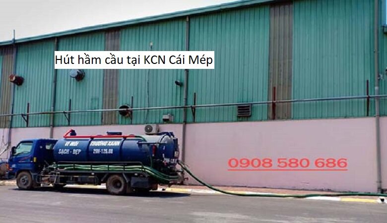 Hút hầm cầu tại KCN Cái Mép