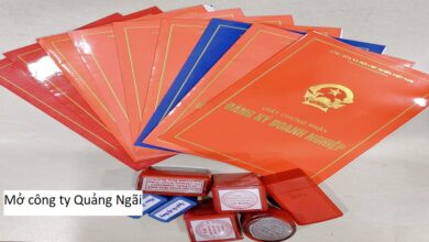 Mở công ty Quảng Ngãi