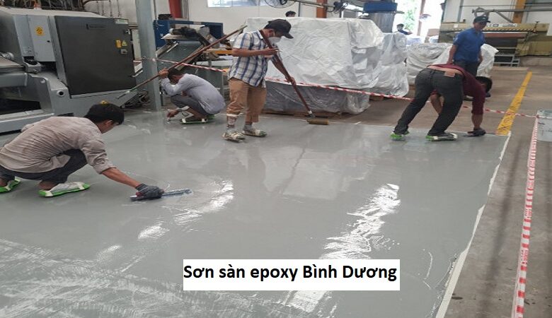 Sơn sàn epoxy Bình Dương