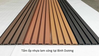 Tấm ốp nhựa lam sóng tại Bình Dương