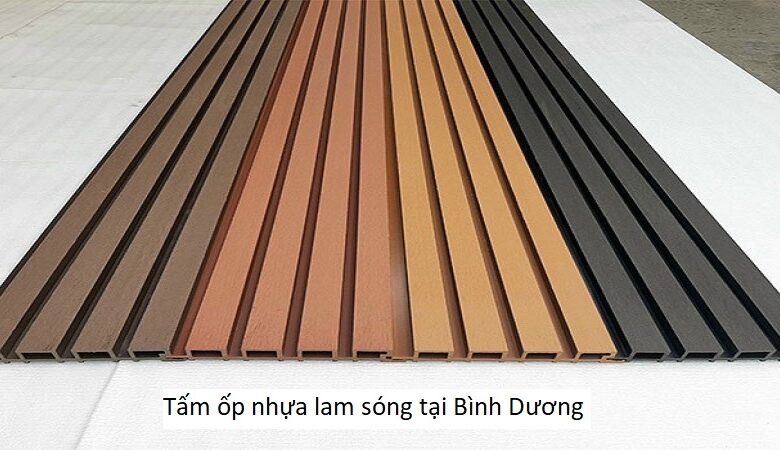 Tấm ốp nhựa lam sóng tại Bình Dương