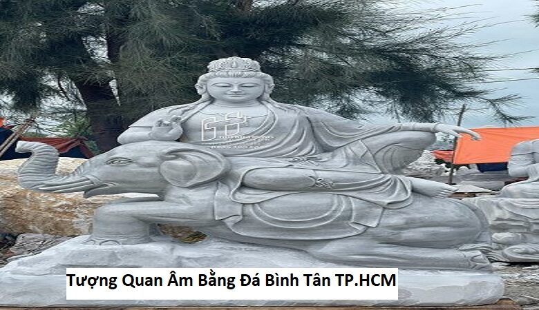 Tượng Quan Âm Bằng Đá Bình Tân TP.HCM