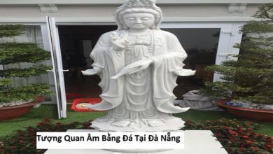 Tượng Quan Âm Bằng Đá Tại Đà Nẵng