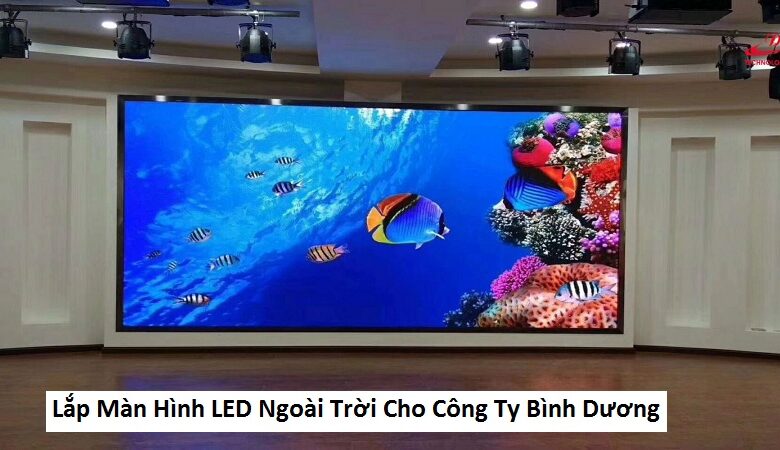 Lắp Màn Hình LED Ngoài Trời Cho Công Ty Bình Dương