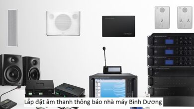 Lắp đặt âm thanh thông báo nhà máy Bình Dương