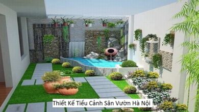 Thiết Kế Tiểu Cảnh Sân Vườn Hà Nội